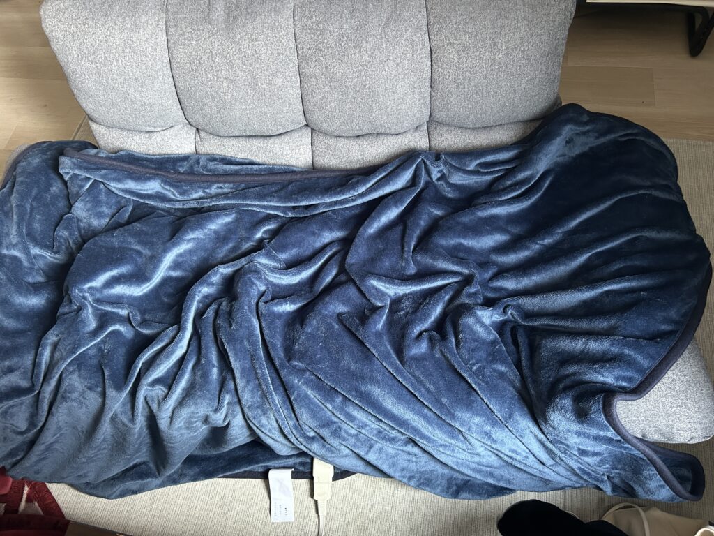 2人がけのソファに対するサイズ感